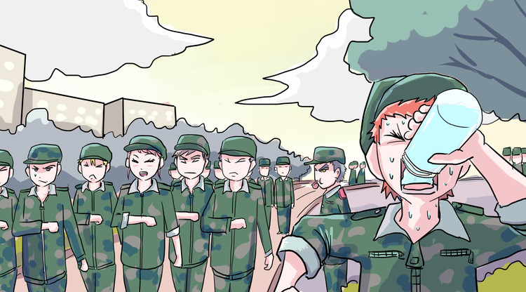 美好學(xué)校｜軍歌嘹亮，斗志昂揚------2020年遠恒佳新生軍訓(xùn)圓滿結(jié)營